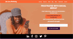 Desktop Screenshot of lisalovesmarketing.com